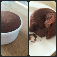 Molten Chocolate Fondant (Lava cake)